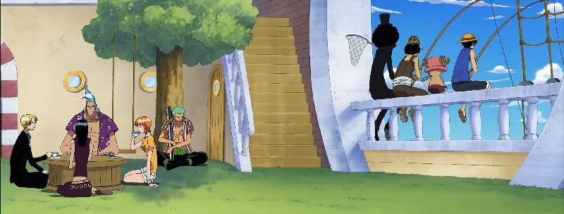 One Piece · Season 11 Episode 385 · Arriving at Halfway Through the Grand  Line! The Red Line - Plex
