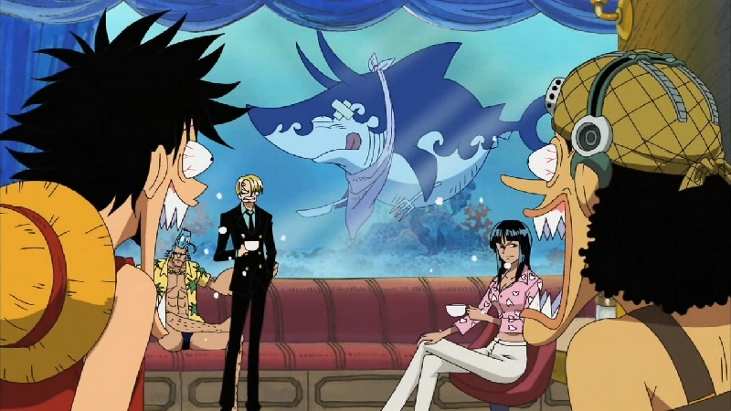 One Piece (JP) 9 season 326 episode – Mysterious Party of Pirates! The  Sunny and a Dangerous Trap