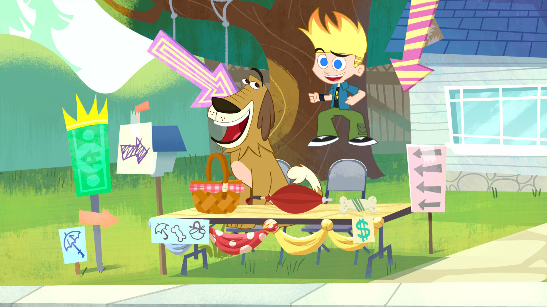 Johnny Test — s01e14 — Johnny's Yard Sale