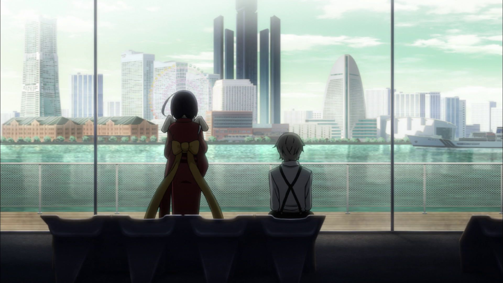 Bungou Stray Dogs — s01e09 — The Beauty Is Quiet Like a Stone Statue