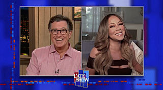 Вечернее шоу со Стивеном Колбером — s2020e118 — Mariah Carey, Rex Orange County