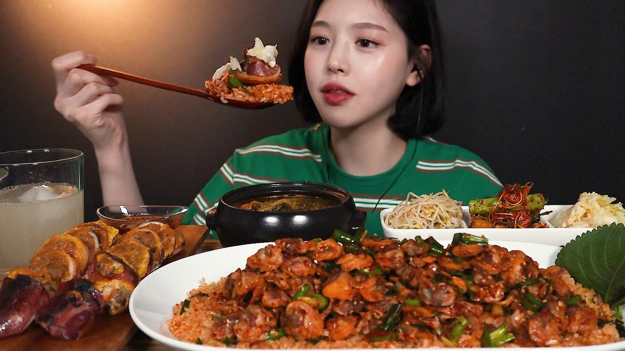 Корейский МУКБАНГ. МУКБАНГ. MUKBANG. 문복희 eat with boki.