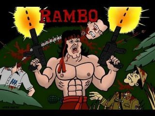 Злостный видеоигровой задрот — s02e24 — Rambo