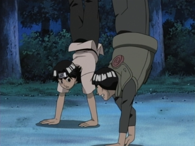 Наруто — s03e17 — The Bond Between The Hot-Blooded Teacher and Pupil: When a Man Follows His Way