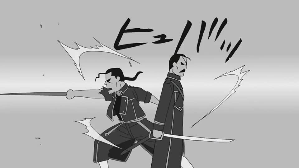 Fullmetal Alchemist: Brotherhood — s01 special-1 — 4-Koma Theater 1: Steel and Alchemists