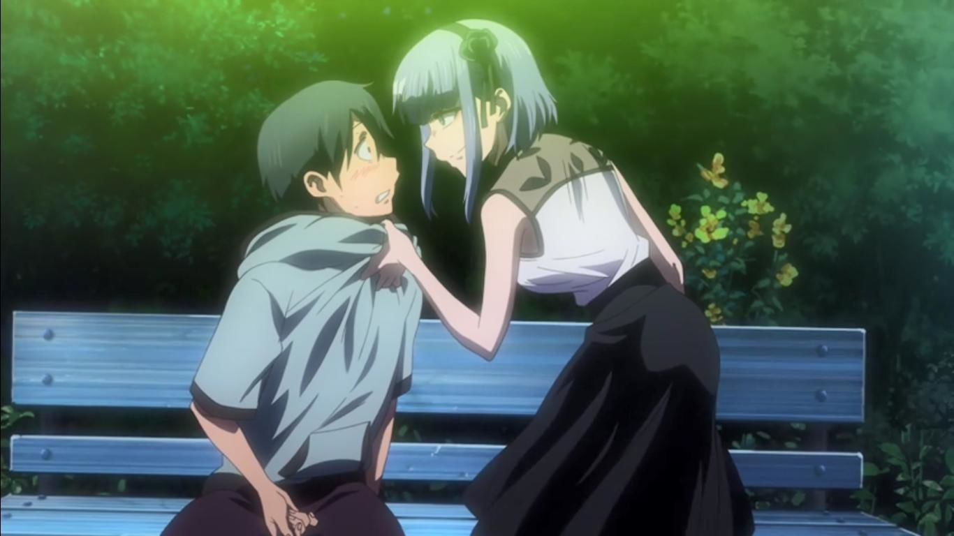 Dagashi Kashi — s02e04 — Homerun Bar, Fireworks Festival, and...