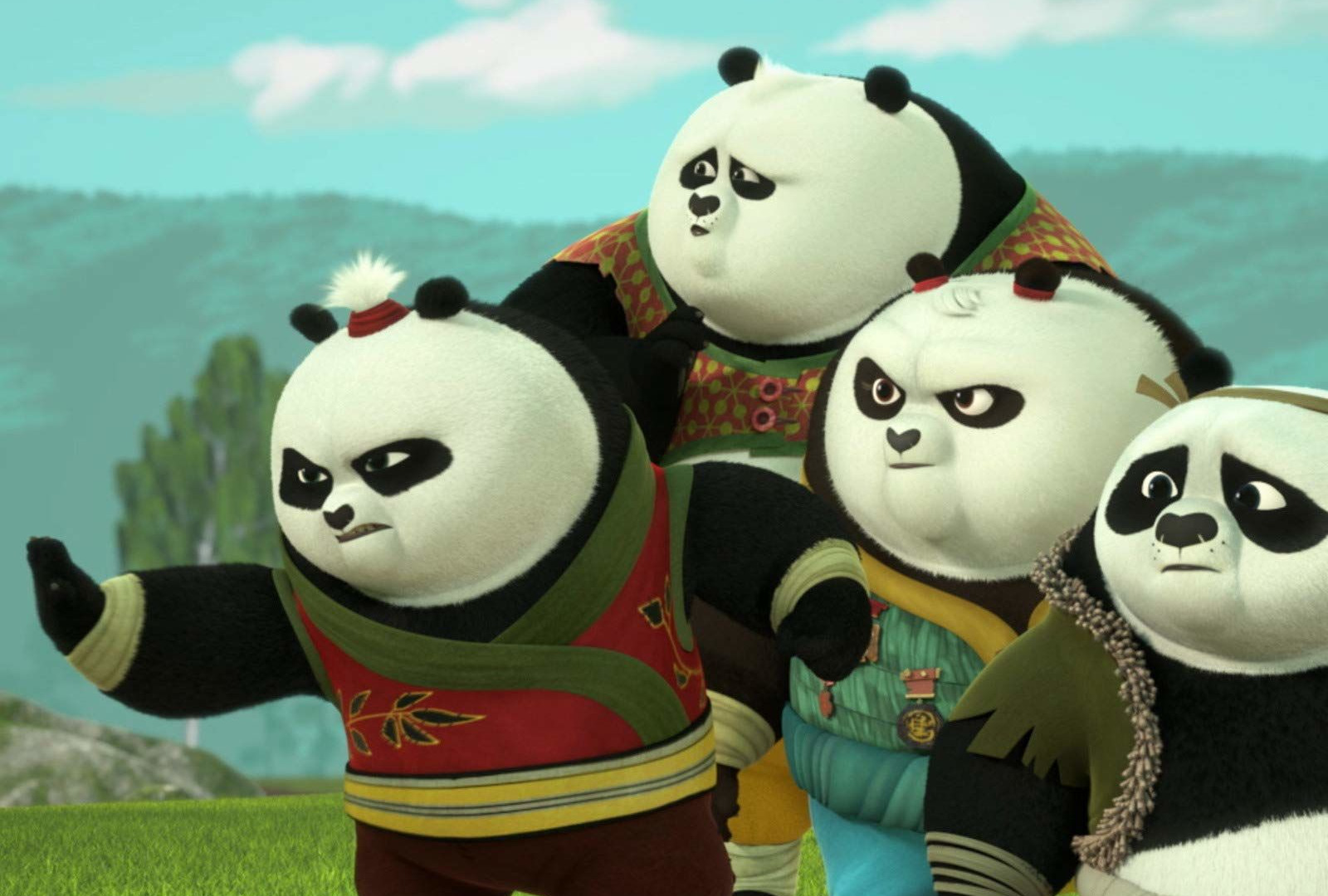 Kung Fu Panda: The Paws of Destiny — s01e02 — Blue Dragon Plays with Fire