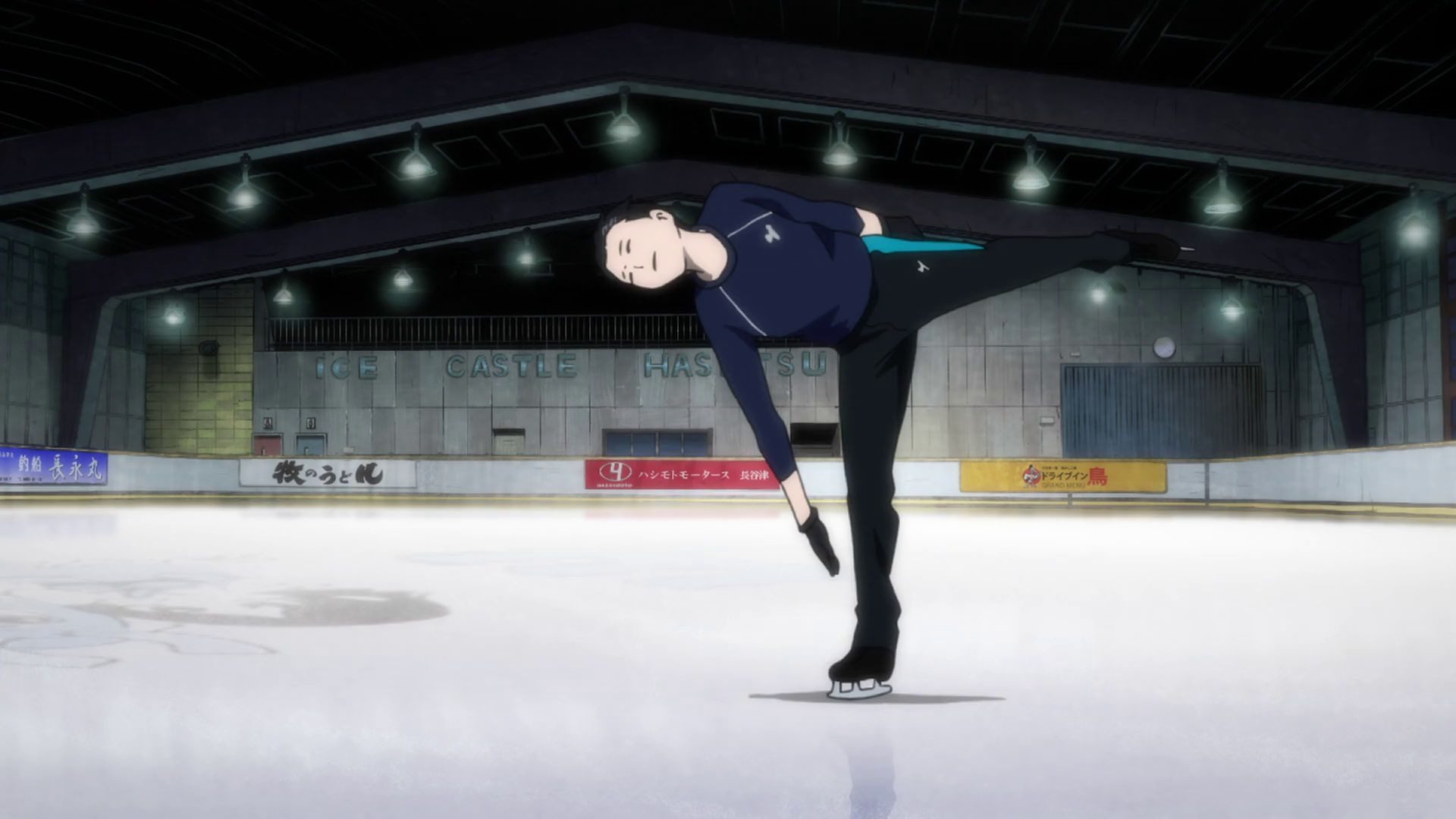 Юри на льду — s01e03 — I Am Eros, and Eros is Me!? Face-Off! Hot Springs on Ice