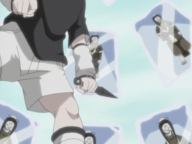Наруто — s01e13 — Haku's Secret Jutsu: Demonic Ice Mirrors