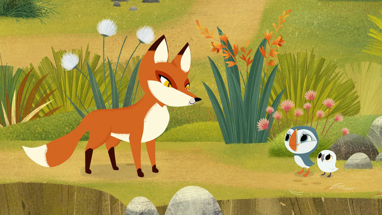 Puffin Rock — s02e26 — A Hot Day