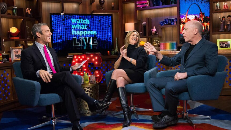 Watch What Happens Live — s13e167 — Meredith Vieira & J.K. Simmons