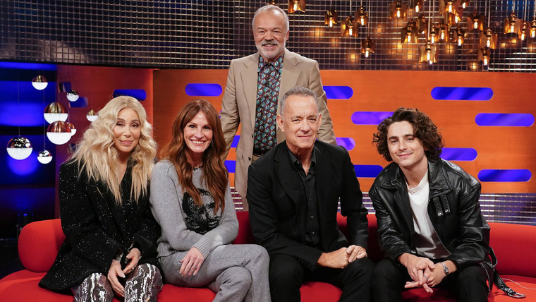 The Graham Norton Show — s31e09 — Julia Roberts, Tom Hanks, Timothée Chalamet, Cher