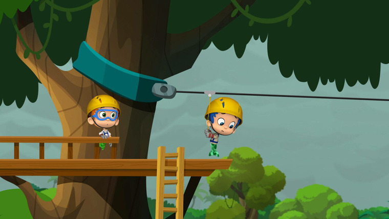Гуппи и пузырики — s05e18 — Swinging In The Rainforest!
