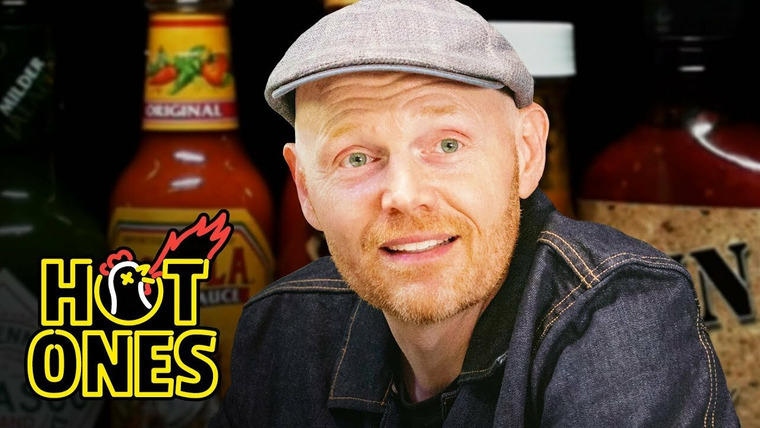 Hot Ones — s07e09 — Bill Burr Gets Red in the Face While Eating Spicy Wings