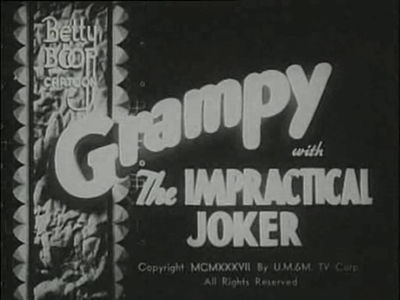 Бетти Буп — s1937e06 — The Impractical Joker