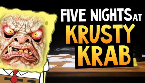 TheBrainDit — s05e108 — Five Nights at the Krusty Krab - Сможешь Выжить? #1