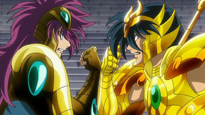 Рыцари Зодиака: Омега — s02e32 — Shiryu and Ryuhou! Spirit of the Five Old Peaks!