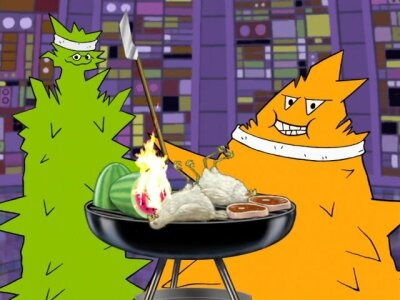 Aqua Teen Hunger Force — s01e06 — Space Conflict from Beyond Pluto