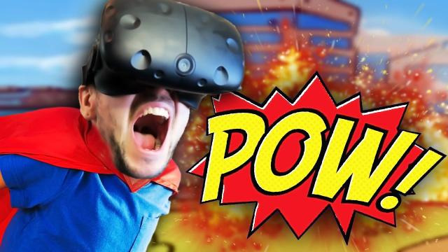 Jacksepticeye — s06e127 — BECOME A REAL SUPERHERO | Powers VR (HTC Vive Virtual Reality)