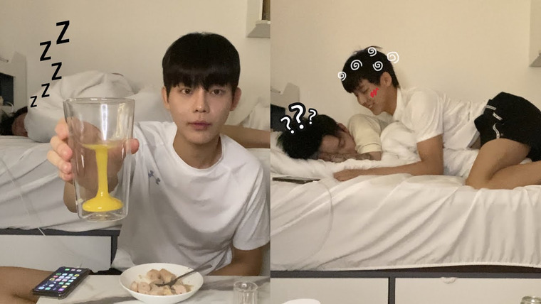 Bosungjun — s2021e64 — Drinking secretly while boyfriend is sleeping
