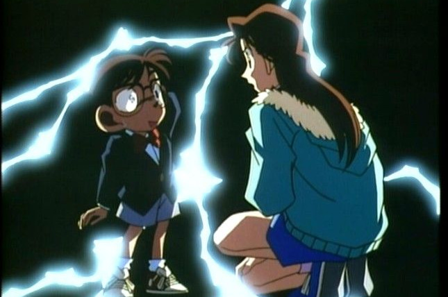 Детектив Конан — s1996e07 — Once-a-Month Present Threat Case