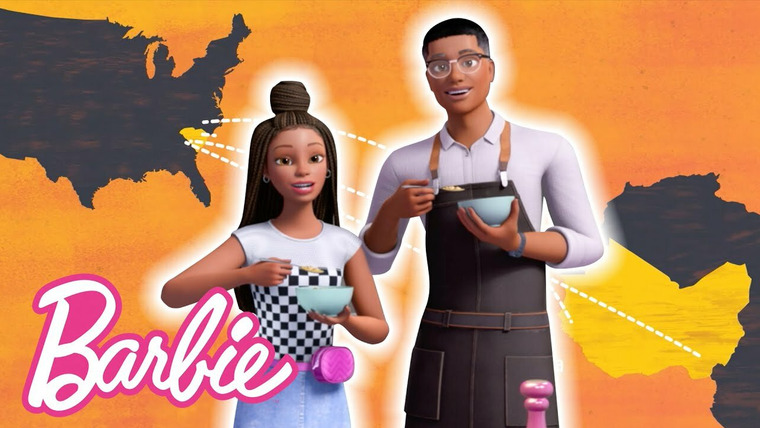 Barbie Vlogs — s01e154 — Cooking With My Dad for Black History Month!