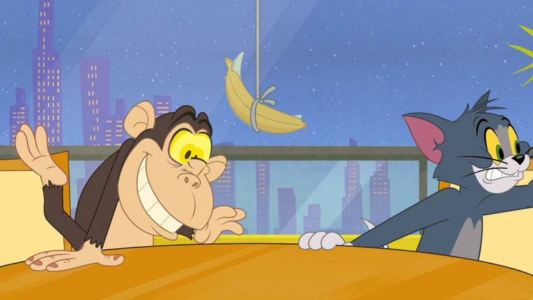 Tom and Jerry in New York — s02e05 — Too Much Monkey Business