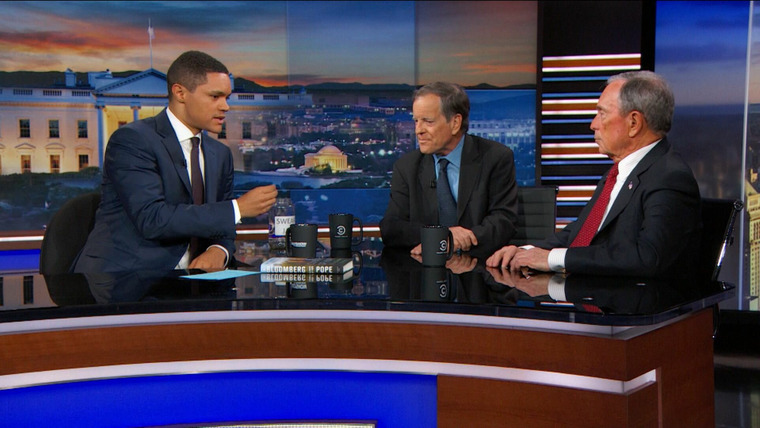 The Daily Show with Trevor Noah — s2017e61 — Michael Bloomberg, Carl Pope & Sanaa Lathan