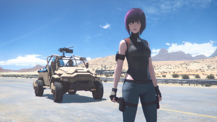Ghost in the Shell: SAC_2045 — s01e01 — NO NOISE NO LIFE - Sustainable War