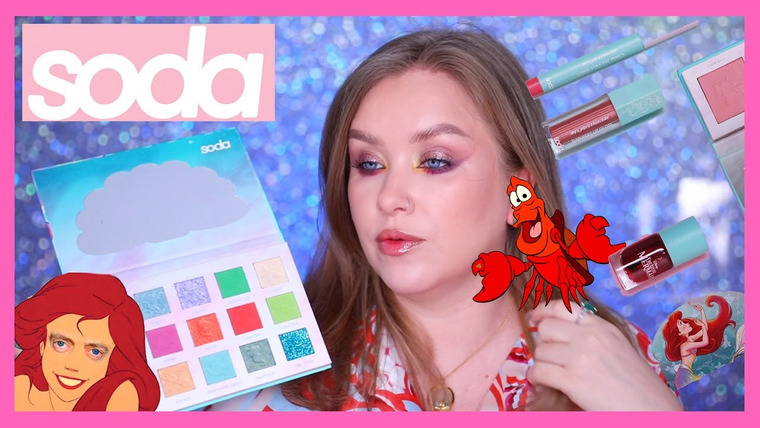 Natalina Mua — s06e51 — Коллекция SODA The Little Mermaid I 9 макияжей I ОБЗОР