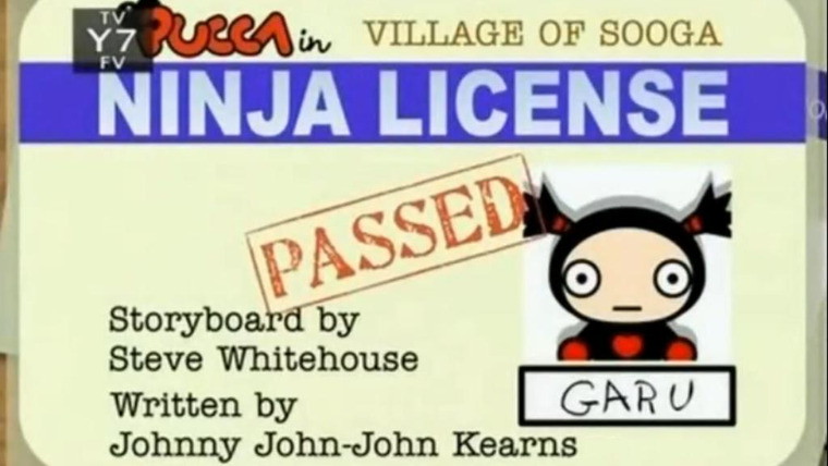 Pucca — s01e62 — Ninja License