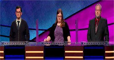 Jeopardy! — s2019e131 — Paul Trifiletti Vs. Michael Campanelli Vs. Chloe Arnett, Show # 8111.