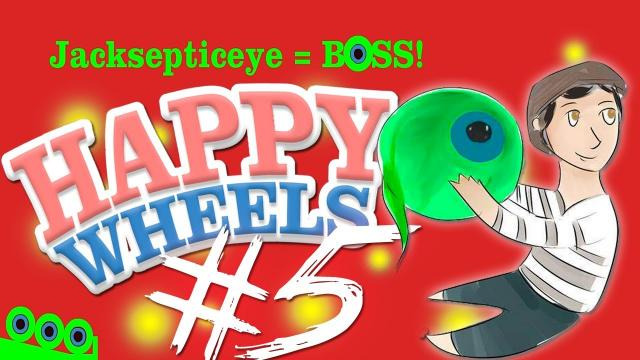 Jacksepticeye — s02e540 — Happy Wheels - Part 5 | PEOPLE MADE LEVELS FOR ME!