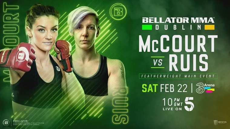 Bellator MMA Live — s17 special-1 — Bellator Dublin: McCourt vs. Ruis