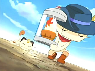 Pocket Monsters — s04e126 — Arrival in Saiyu City! Nyarth in Boots!?