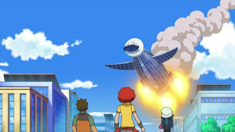 Pokémon the Series — s13e09 — The Fleeing Tower of Sunyshore!