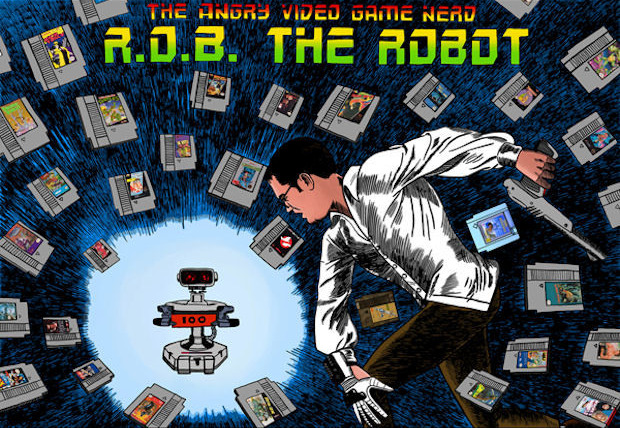 Злостный видеоигровой задрот — s05e11 — R.O.B. the Robot