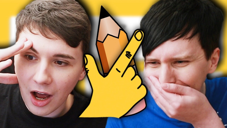 Dan and Phil — s04e04 — Dan vs. Phil: QUICK DRAW!