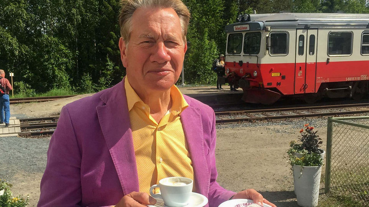 Большое железнодорожное путешествие по континенту — s07e06 — Stockholm to the Arctic Circle