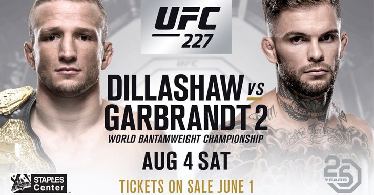UFC PPV Events — s2018e08 — UFC 227: Dillashaw vs. Garbrandt 2