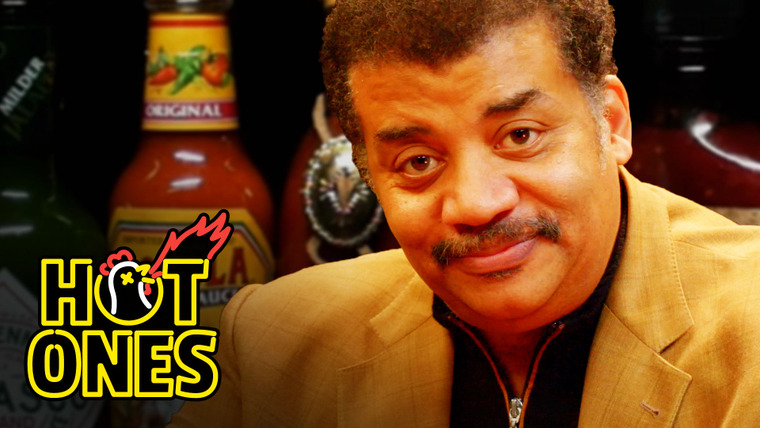 Горячие — s03e17 — Neil deGrasse Tyson Explains the Universe While Eating Spicy Wings