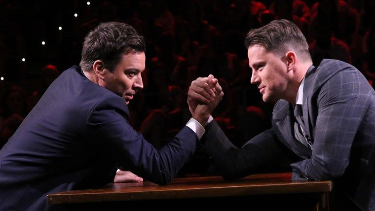 Ночное шоу с Джимми Фэллоном — s2014e70 — Channing Tatum, Joshua Topolsky, Julian McCullough