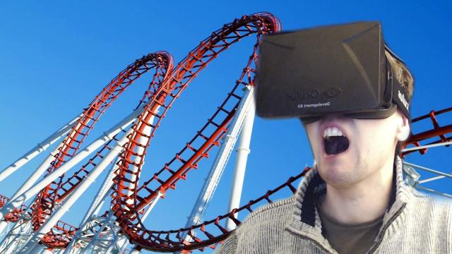 Jacksepticeye — s03e49 — Oculus Rift ParrotCoaster | STANDING UP IS A BAD IDEA