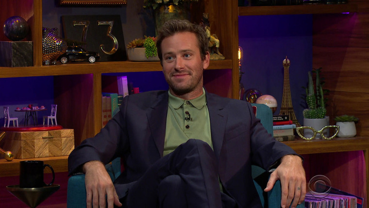 The Late Late Show with James Corden — s2020e99 — Armie Hammer, Surfaces