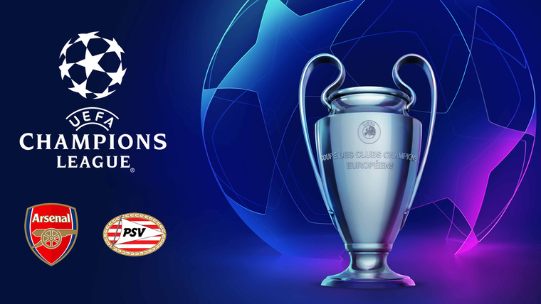 Английский футбол: АПЛ, КА, КЛ, СА — s2324e12 — CL Round 1. Arsenal v PSV (B)