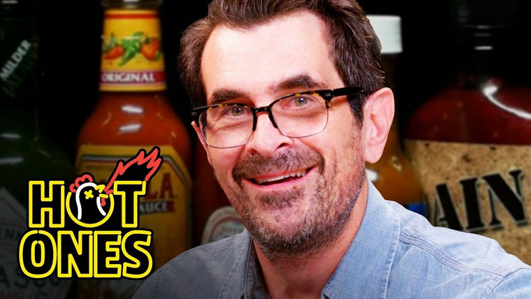 Hot Ones — s05e07 — Ty Burrell Fears Sudden Death While Eating Spicy Wings