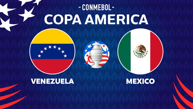 Кубок Америки по футболу 2024 — s2024e12 — Round 2. Venezuela v Mexico