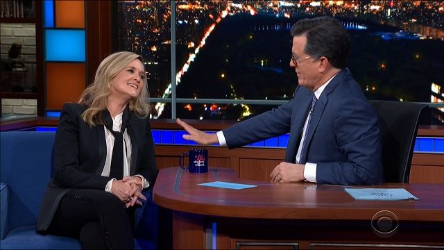 The Late Show with Stephen Colbert — s2020e16 — Samantha Bee, Michael Stipe, Dana Carvey