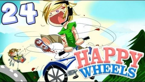 PewDiePie — s03e156 — AINT NO PARTY LIKE A PEWDIEPIE PARTY! - Happy Wheels - Part 24