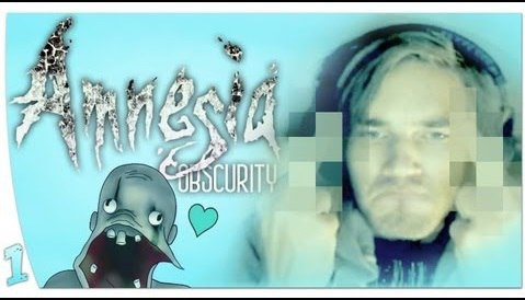 PewDiePie — s04e59 — F&%CK JUMPSCARES! - Amnesia: Obscurity (1) w/ Heartbeat Monitor